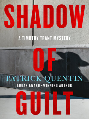 cover image of Shadow of Guilt